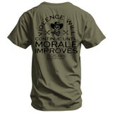Violence Will Continue Until Morale Improves Men's T-Shirt - DIRTY COWBOY USA - Flyclothing LLC