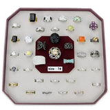 VK-005-SIZE7 - Assorted Brass Ring with Assorted in Assorted - Alamode - Flyclothing LLC