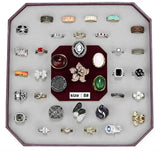 VK-021-SIZE8 - Assorted Brass Ring with Assorted in Assorted - Alamode - Flyclothing LLC