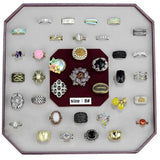 VK-029-SIZE8 - Assorted Brass Ring with Assorted in Assorted - Alamode - Flyclothing LLC