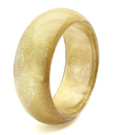 VL037 - Resin Bangle with Synthetic Synthetic Stone in Brown - Alamode - Flyclothing LLC