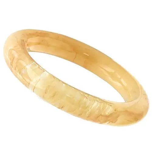 VL048 - Resin Bangle with No Stone - Alamode - Flyclothing LLC