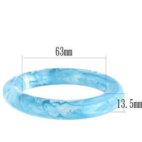 VL052 - Resin Bangle with No Stone - Alamode - Flyclothing LLC