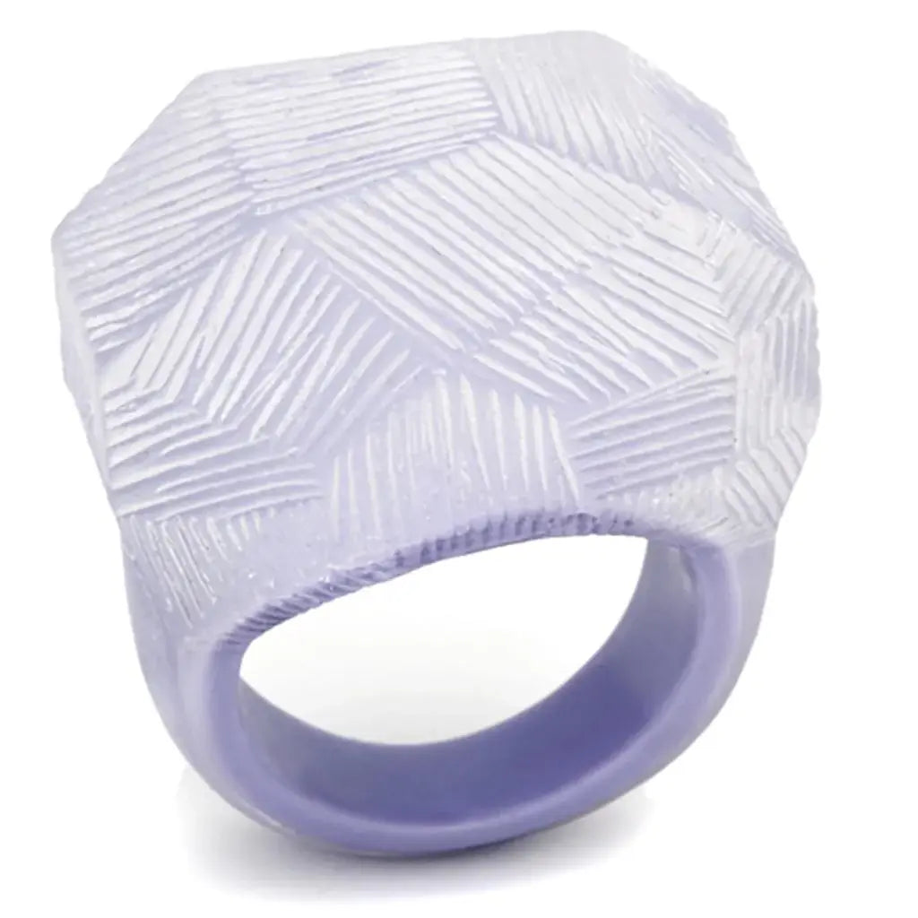 VL104 - Resin Ring with No Stone - Alamode - Flyclothing LLC