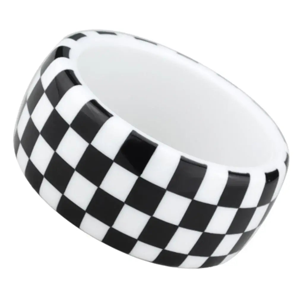 VL122 - Resin Bangle with No Stone - Alamode - Flyclothing LLC