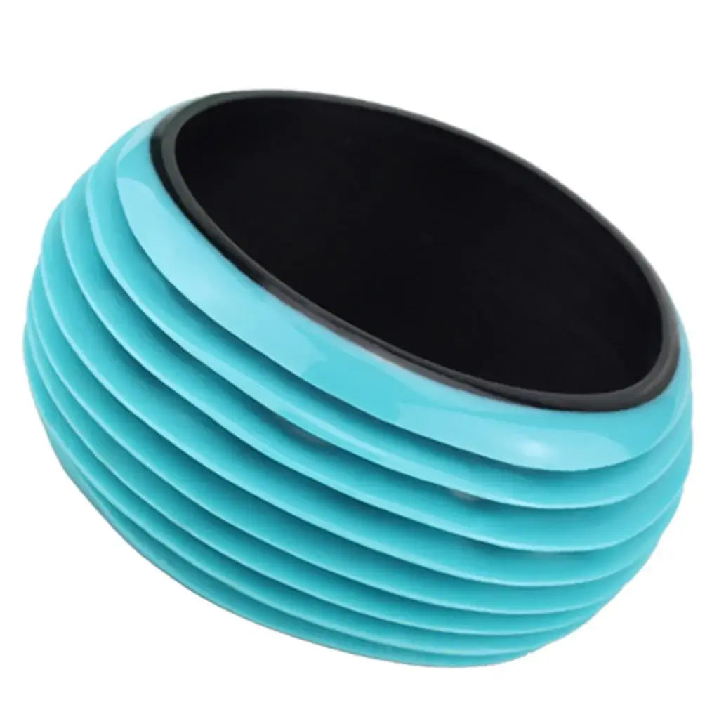 VL128 - Resin Bangle with No Stone - Alamode - Flyclothing LLC