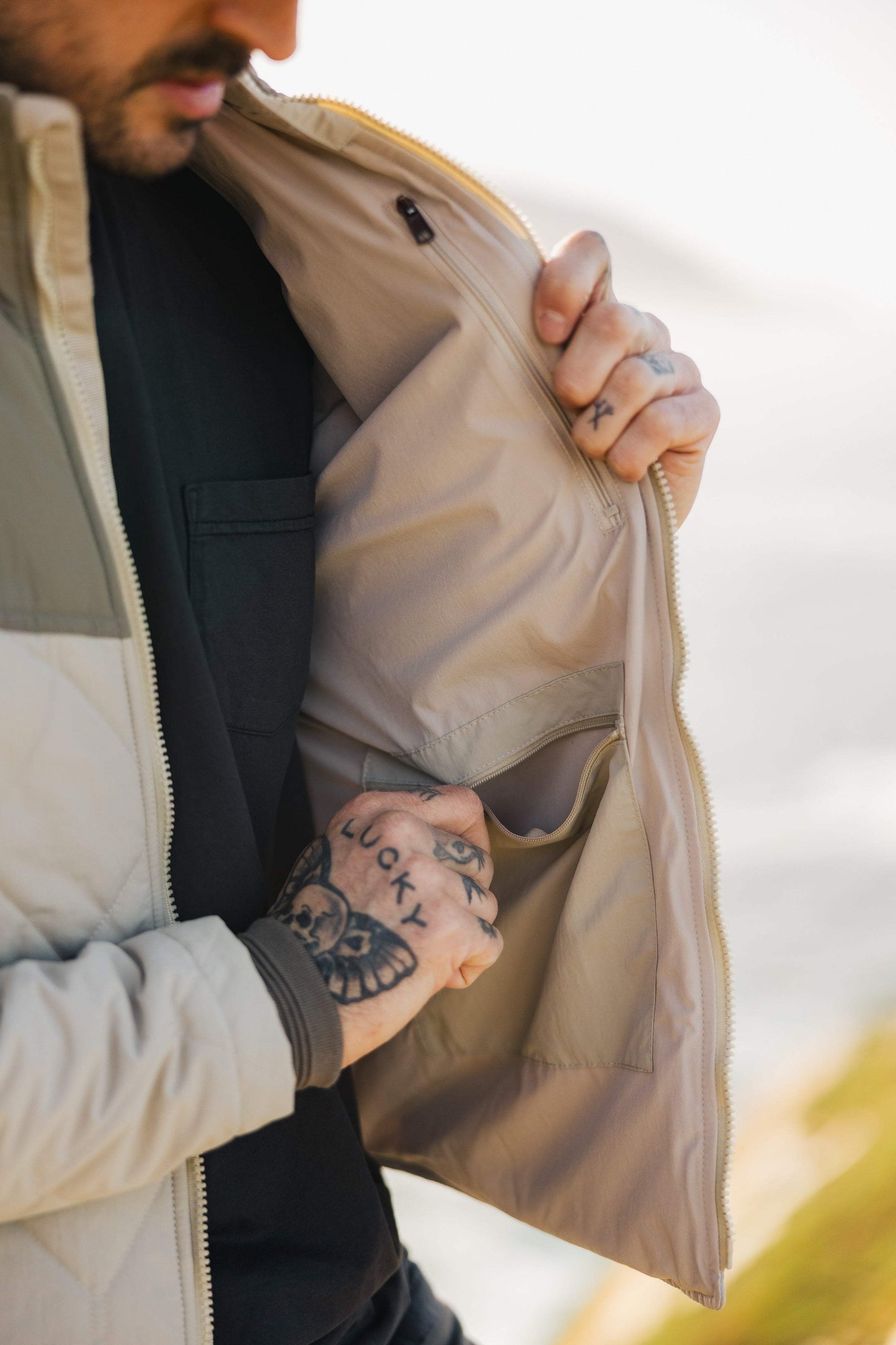 Cruzer Jacket - Mens Sandstone