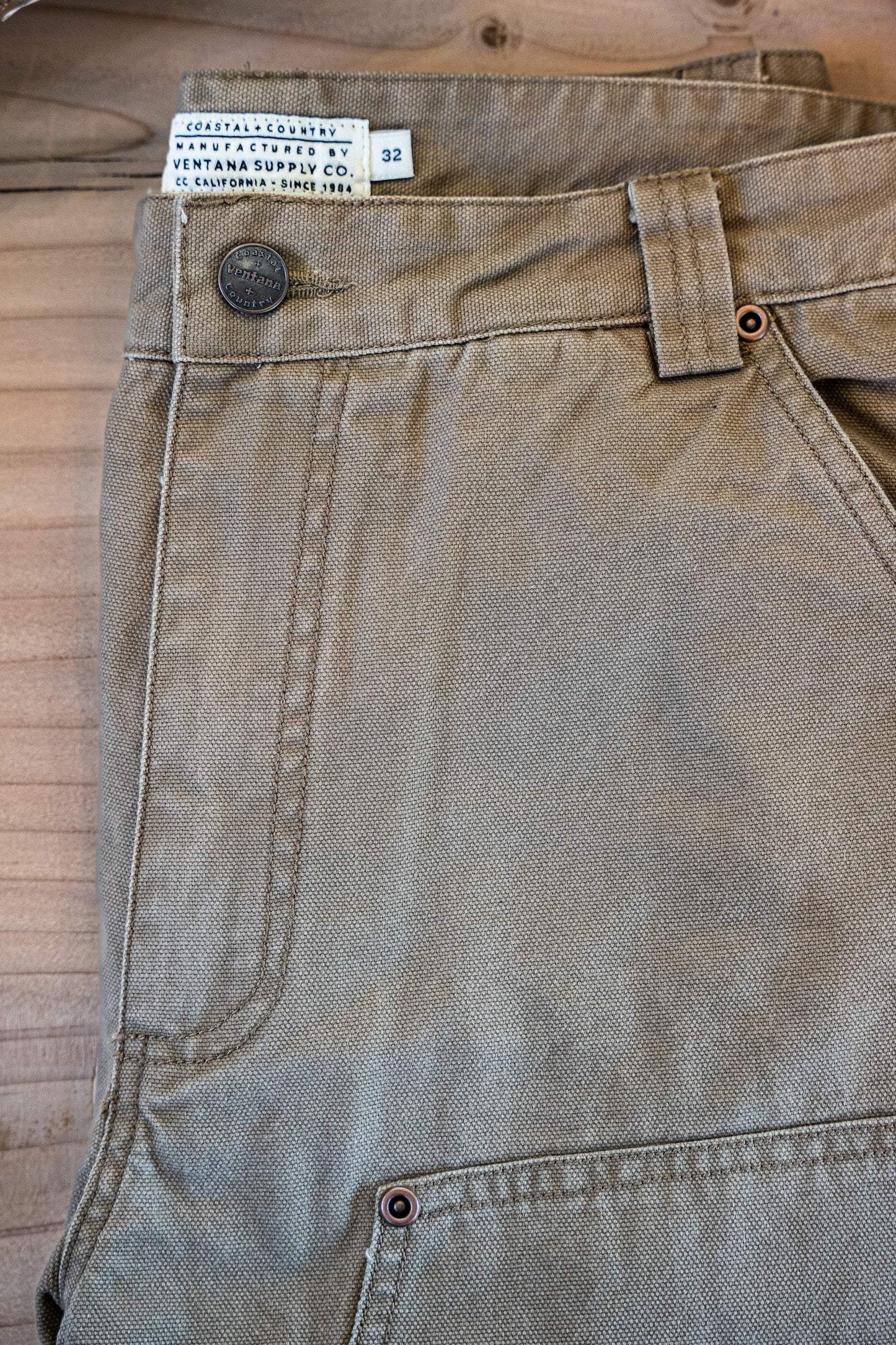 Draftsman Pant Salt-Washed Tobacco