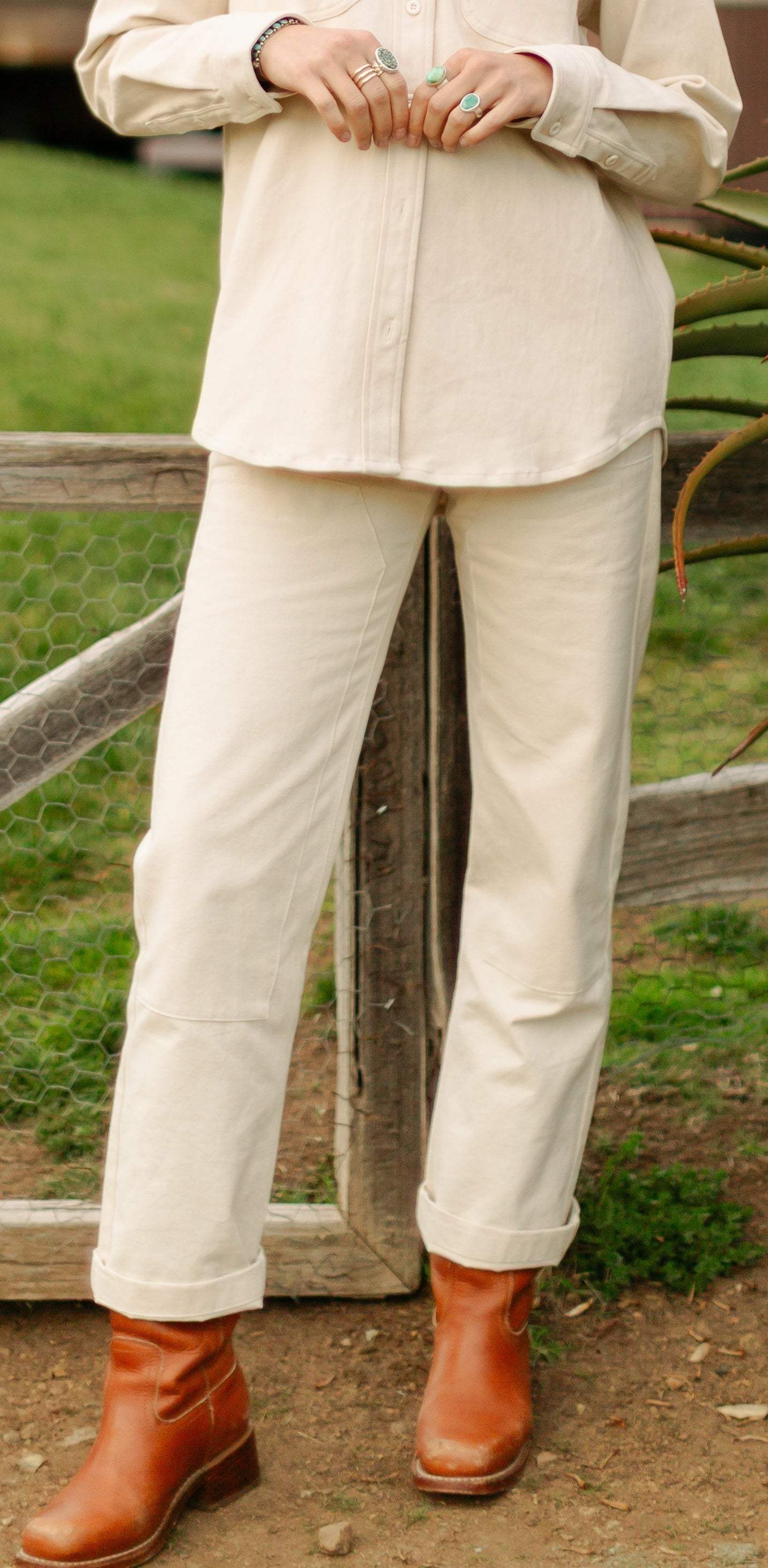 The Lily Pant Ivory