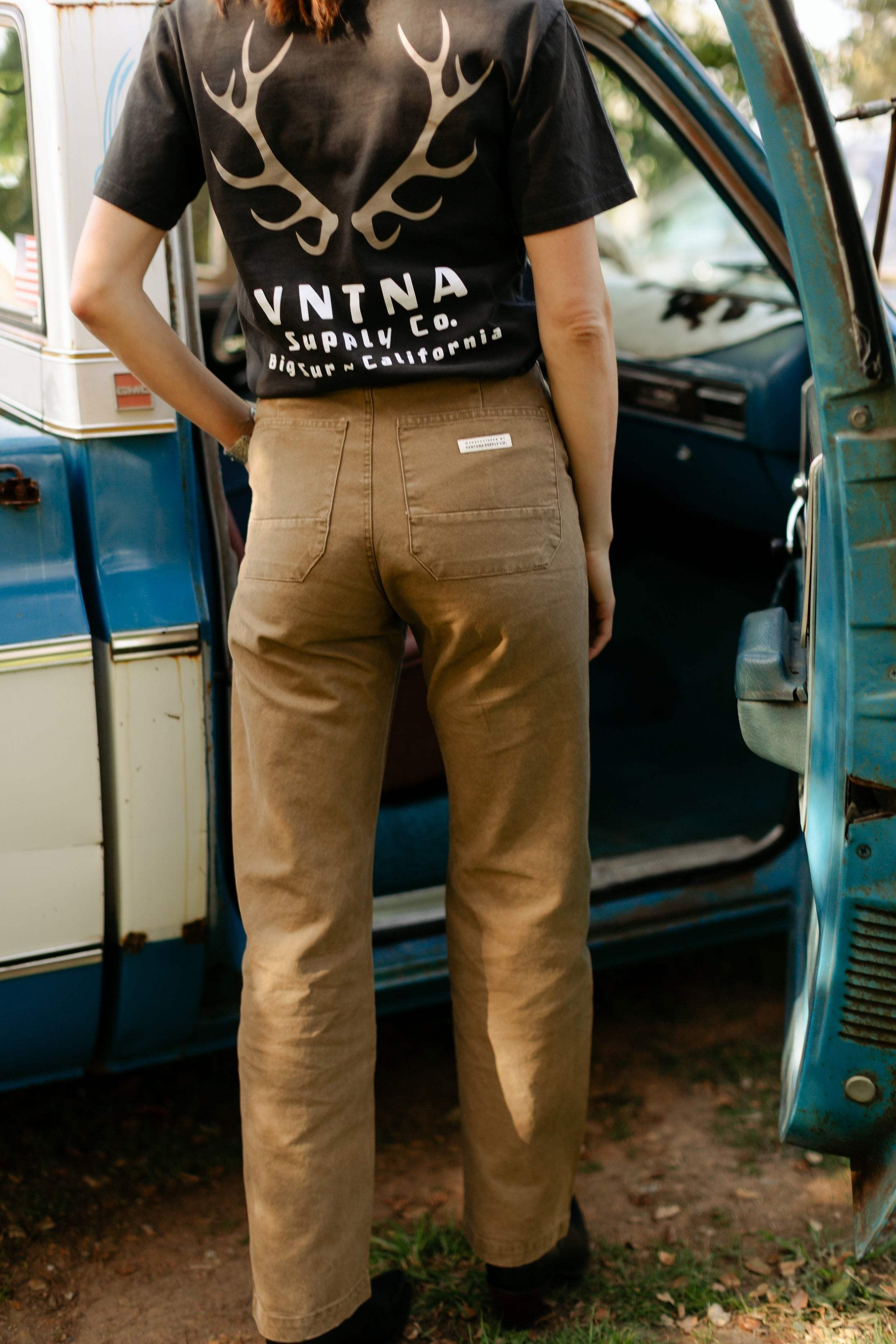 The Lily Pant Salt-Washed Tobacco
