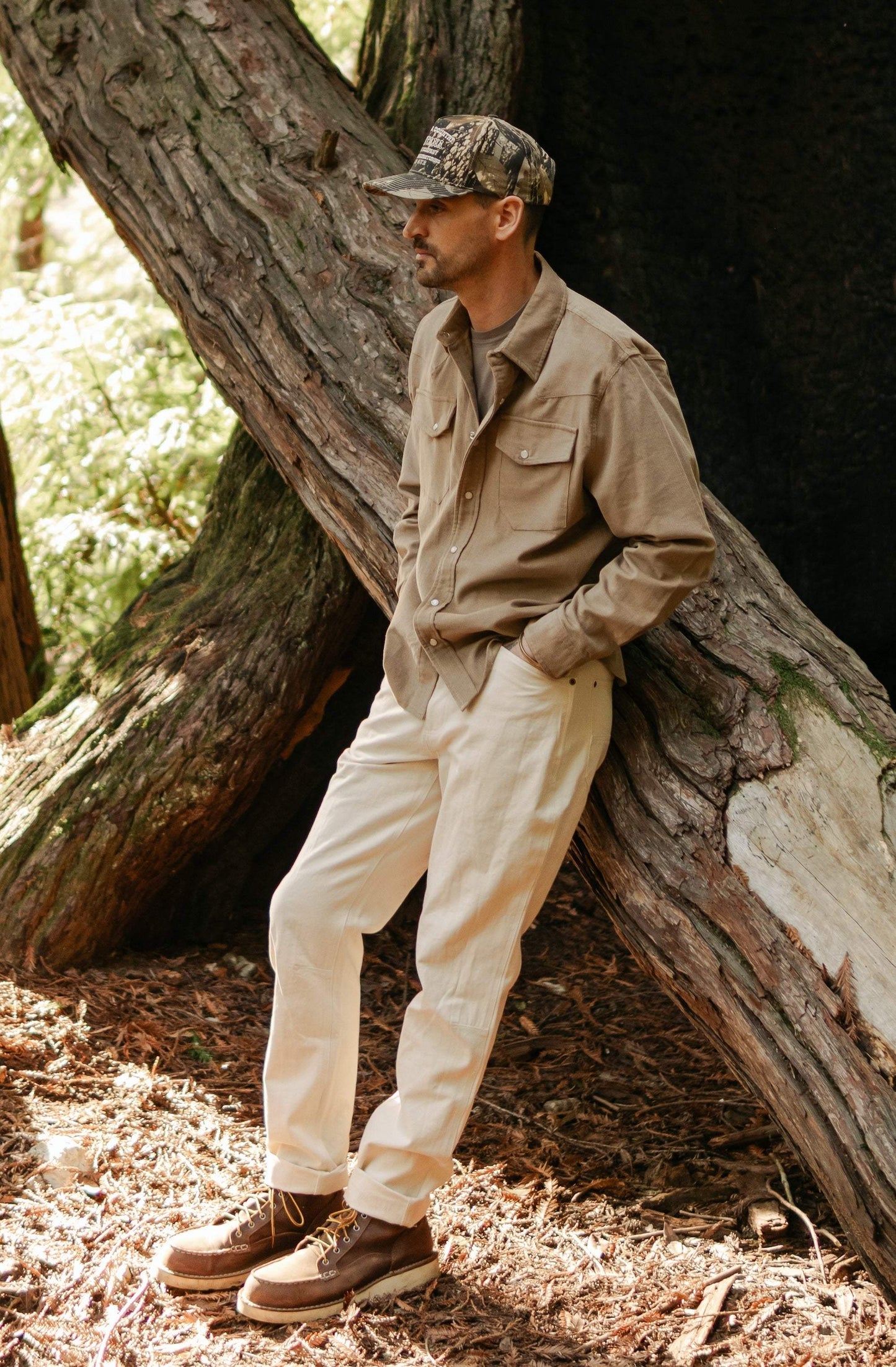 Tradesman Pant in Ivory