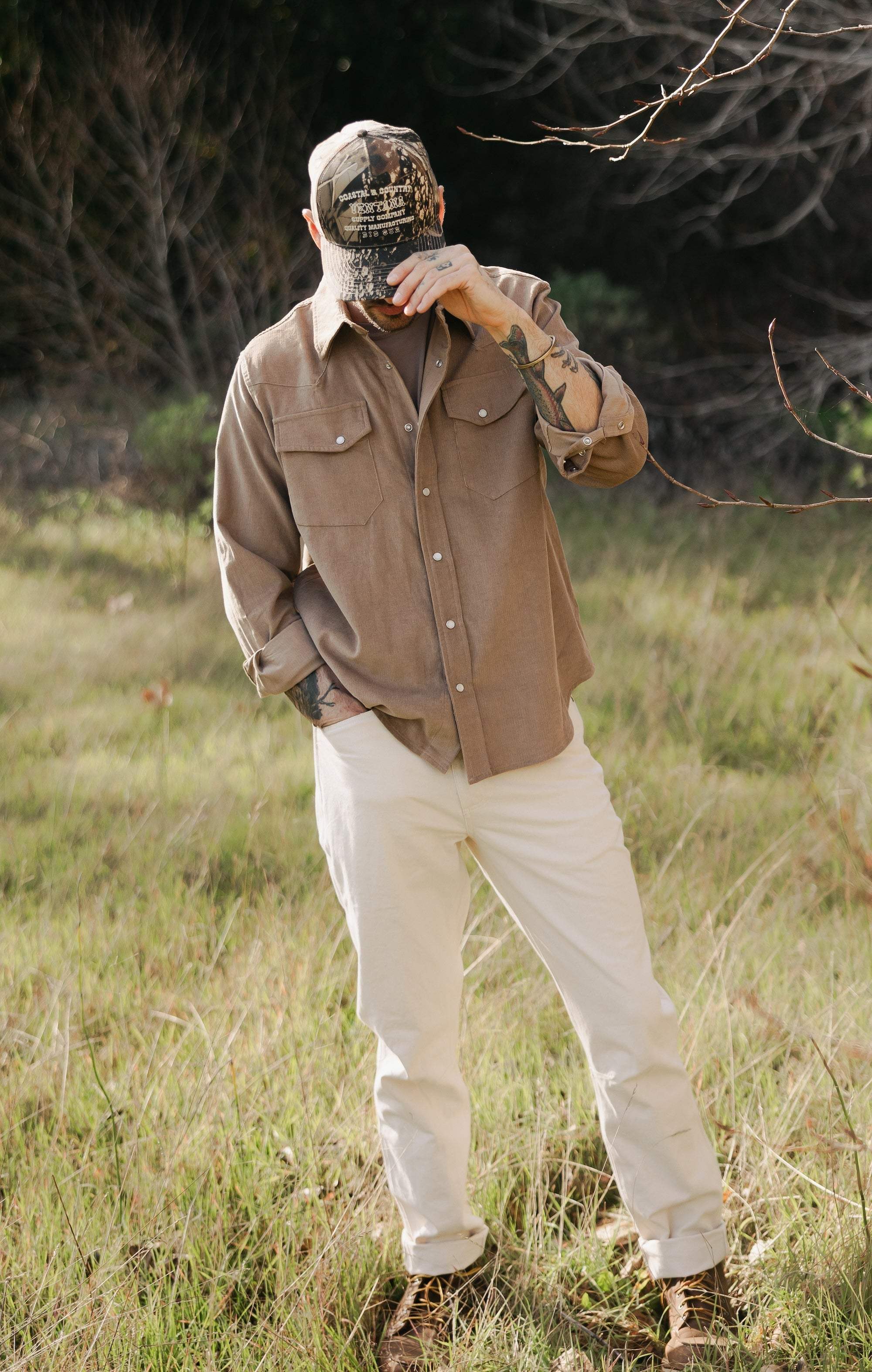 Tradesman Pant in Ivory