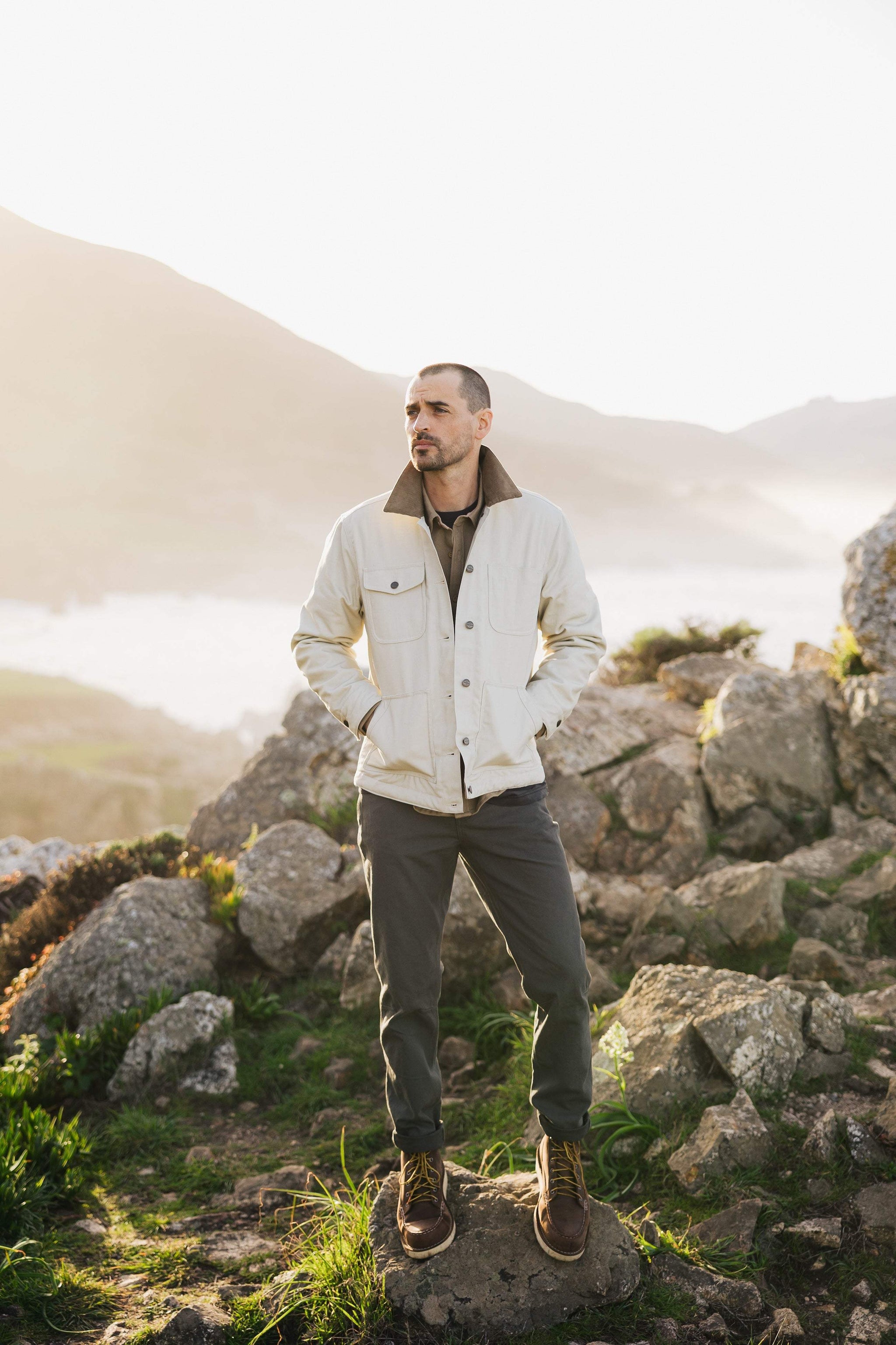 Tradesman Pant in Salt-Washed Coal