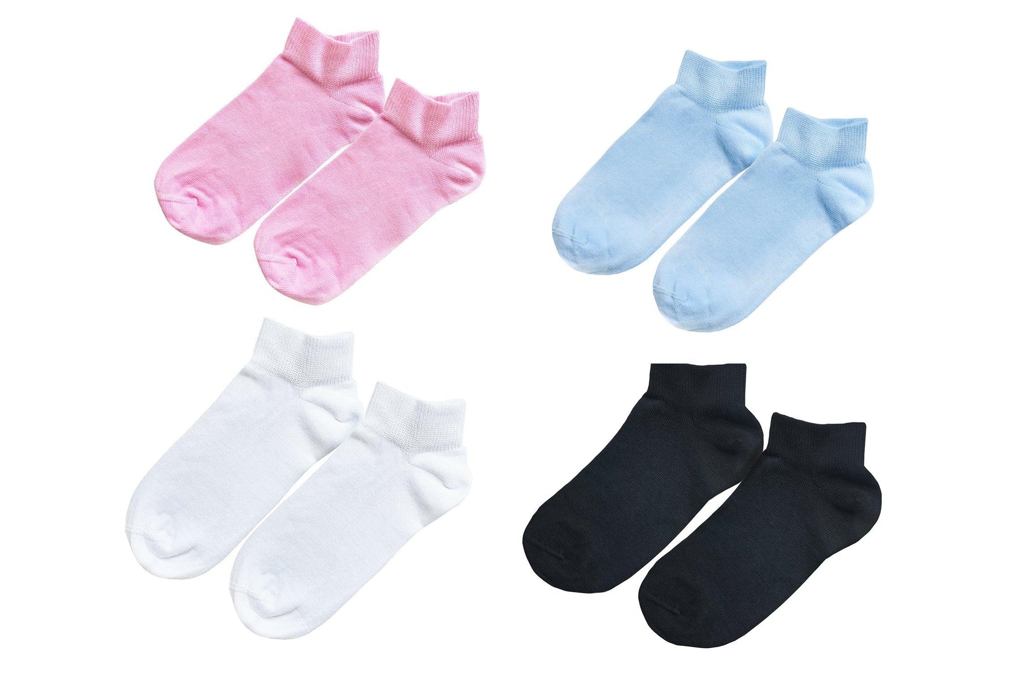 tittimitti® 98% ORGANIC COTTON Kid's Ankle Socks (5-pack). Ages 5 Through 12. - tittimitti - Flyclothing LLC