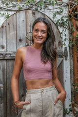 Waffle Crop Top - Boho Clothing and Accessories - Flyclothing LLC
