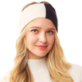 Warm Two Tone Earmuff Headband Ear Warmer - Madeline Love - Flyclothing LLC