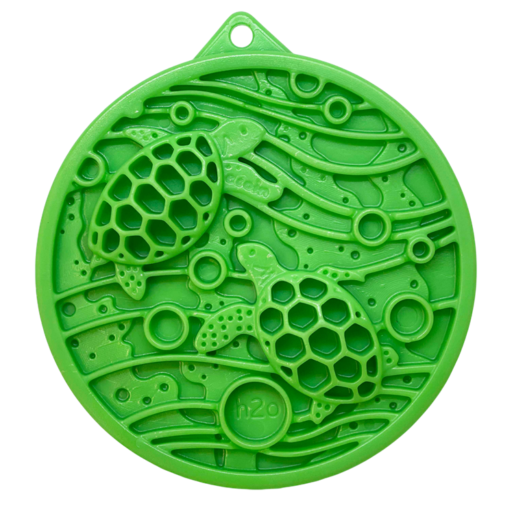 Water Nylon eCoin Durable Enrichment Snacking Coin for Dogs | USA-Made Lick Mat Alternative - SodaPup/True Dogs, LLC - Flyclothing LLC