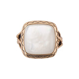 Wave of White Mother of Pearl Golden Ring - Barse Jewelry - Flyclothing LLC