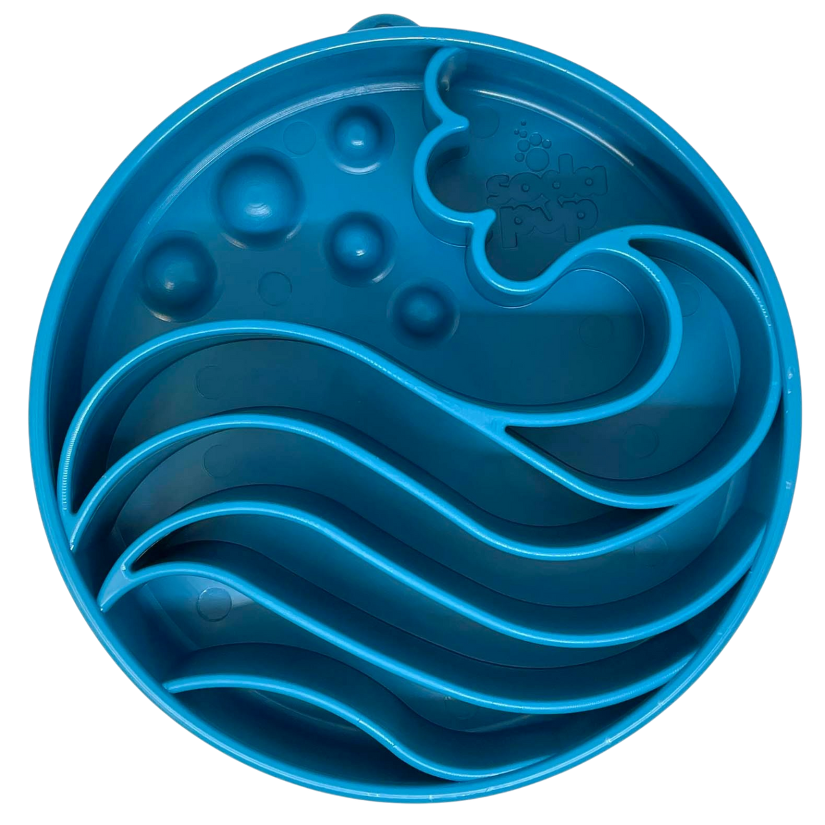 Wave eBowl Deep Slow Feeder Dog Bowl for Enrichment | Made in USA - SodaPup/True Dogs, LLC - Flyclothing LLC