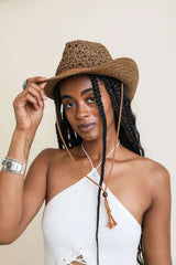 Eco Friendly Weaved Western Cowboy Hat