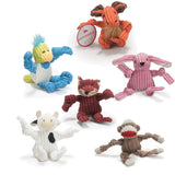 Wee Huggles® Assorted Plush Dog Toys, 6 Pack - HuggleHounds - Flyclothing LLC