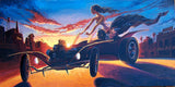 Black Market Art Company Where Does The Time Go Print
