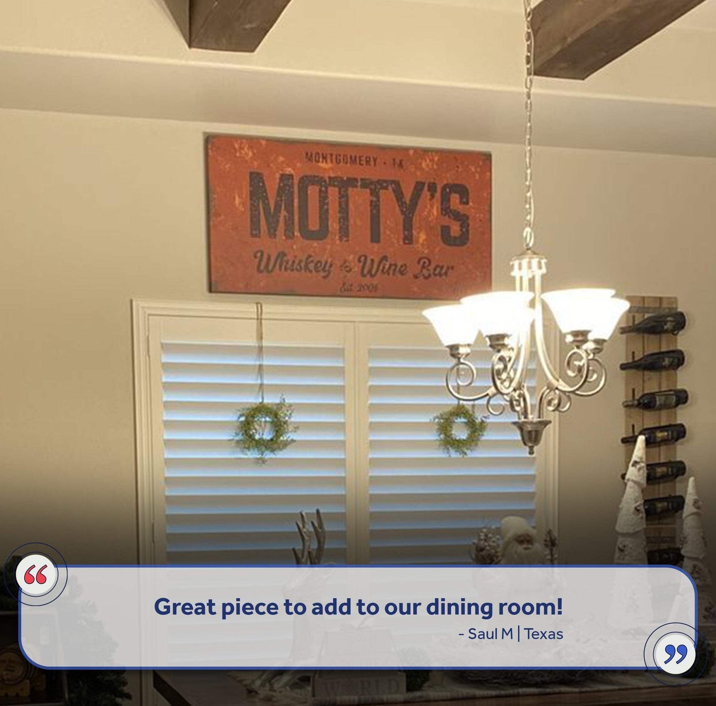 Whiskey And Wine Bar Sign II - Tailored Canvases - Flyclothing LLC