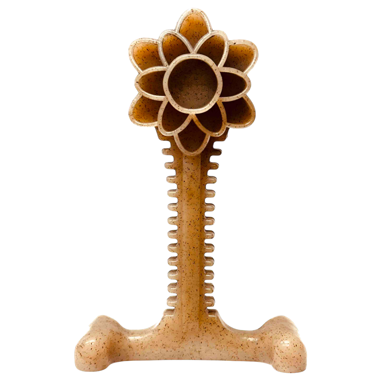 Honey Bone Dental Flower Tower - Durable Nylon Dog Chew Toy XL | USA - SodaPup/True Dogs, LLC - Flyclothing LLC