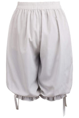 Daisy Corsets White Crepe Long Bloomers - Daisy Corsets