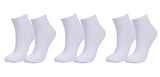 TITTIMITTI® Men’s 98% Organic Cotton Ankle Socks — 3-Pack, Soft & Breathable