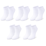 tittimitti® Kids’ 98% Organic Cotton Ankle Socks 5-Pack – Ages 1–12 - tittimitti - Flyclothing LLC