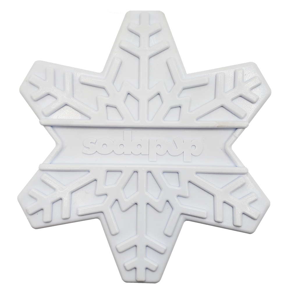 Snowflake Nylon Dog Chew Toy for Aggressive Chewers | USA Made & FDA Compliant - SodaPup/True Dogs, LLC - Flyclothing LLC