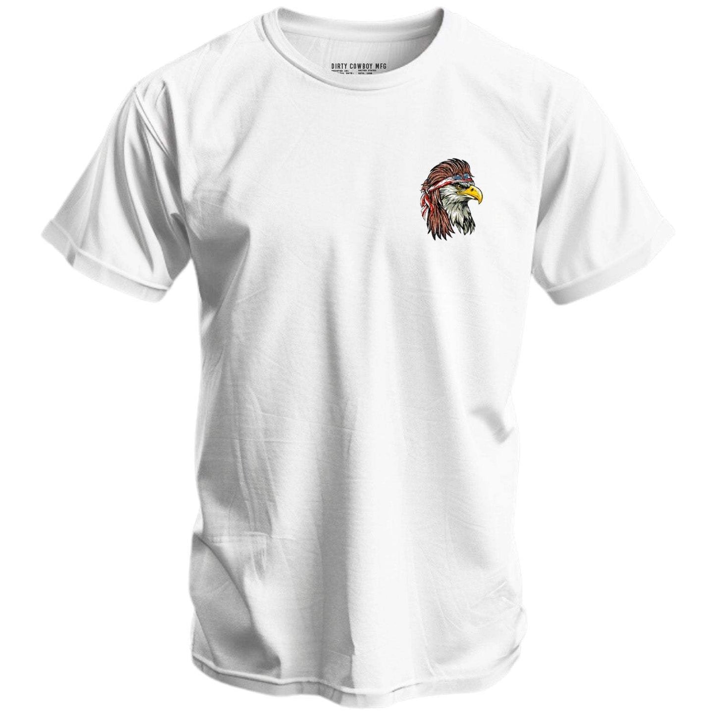 American Eagle Patriotic Men's T-Shirt - DIRTY COWBOY USA - Flyclothing LLC