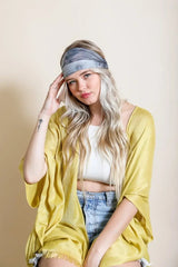 Wide Tie-Dye Headband - Boho Clothing and Accessories - Flyclothing LLC