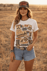 Wild and Free Rodeo Graphic Tee