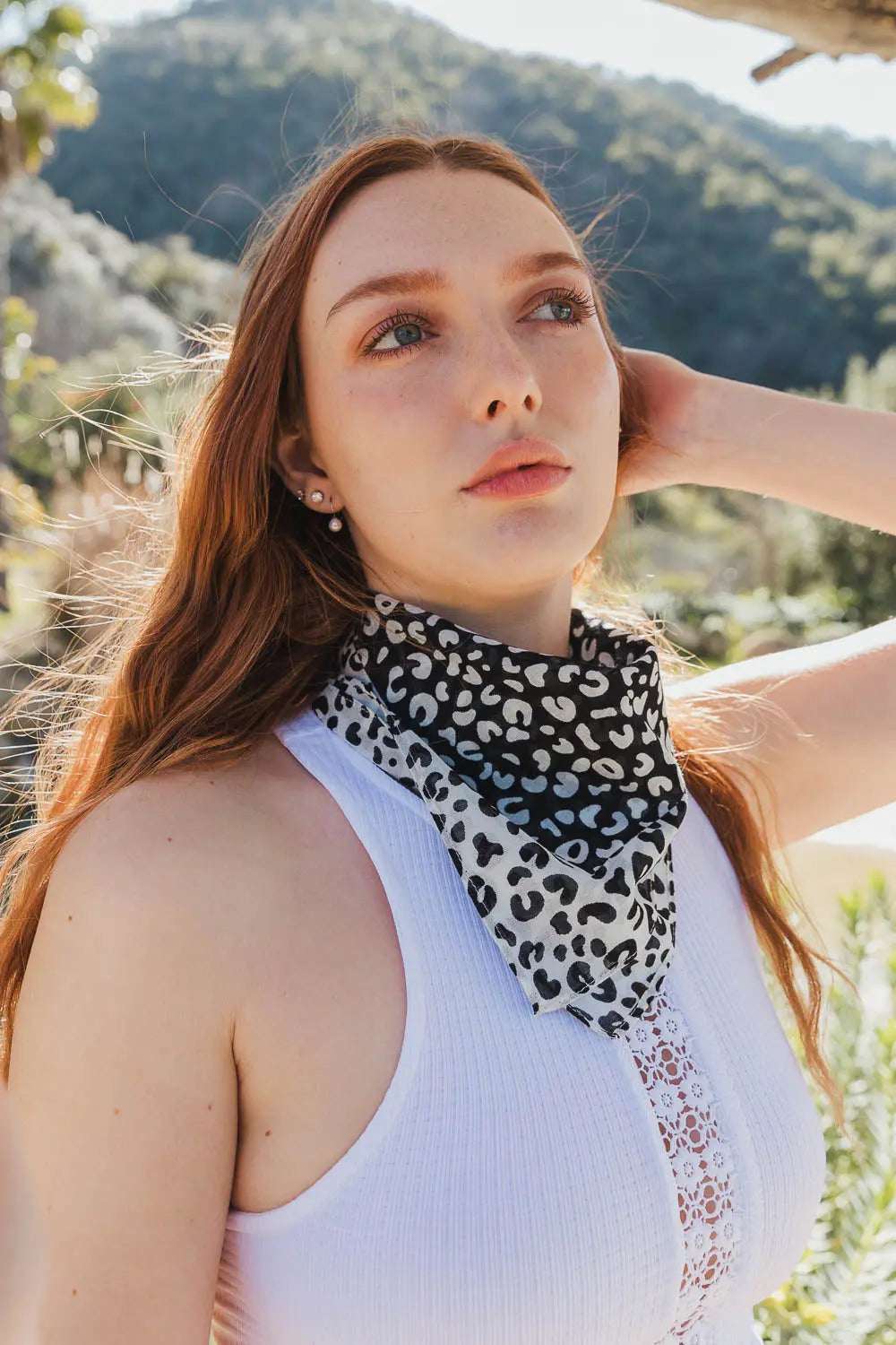 Wild Animal Print Bandana