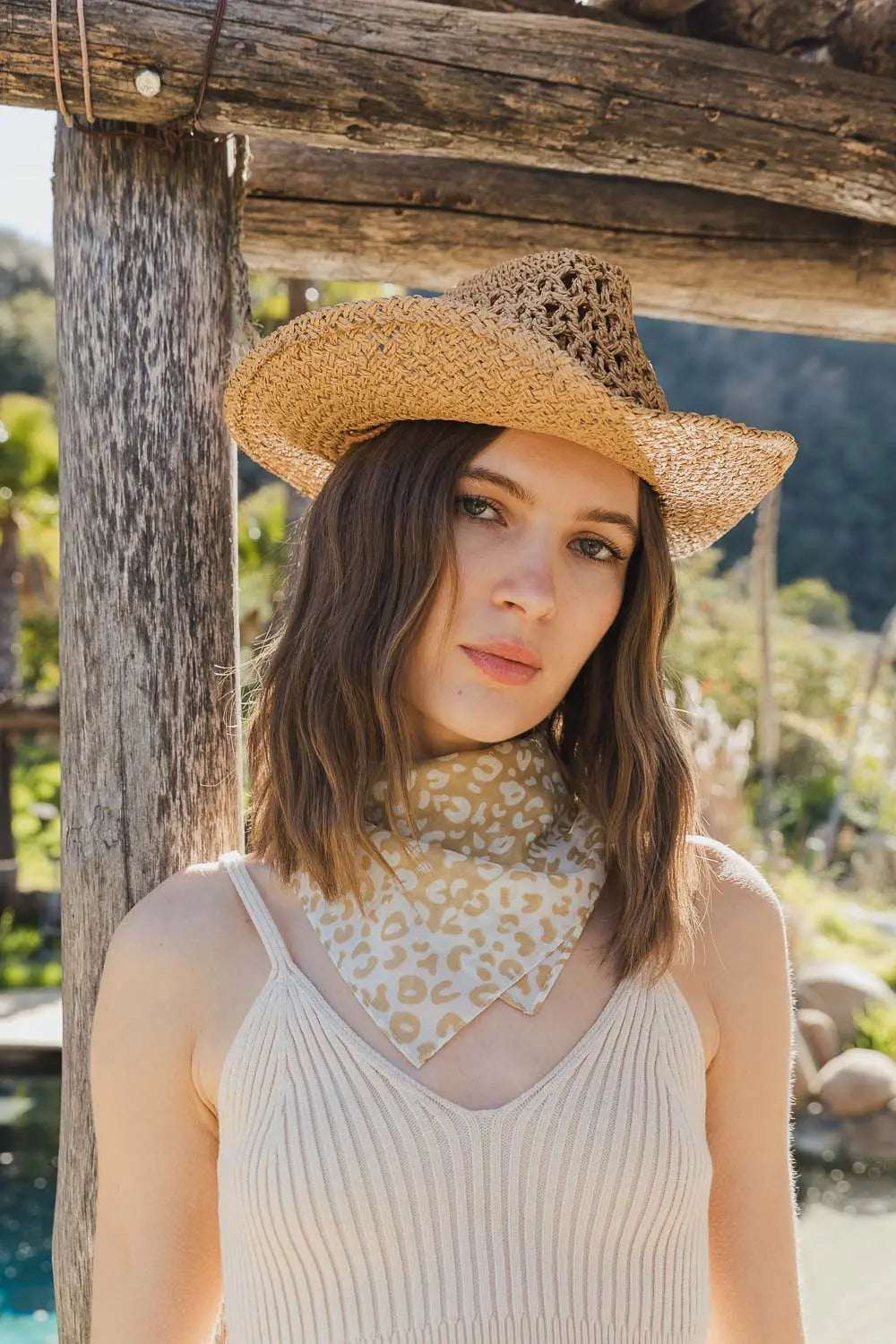 Wild Animal Print Bandana