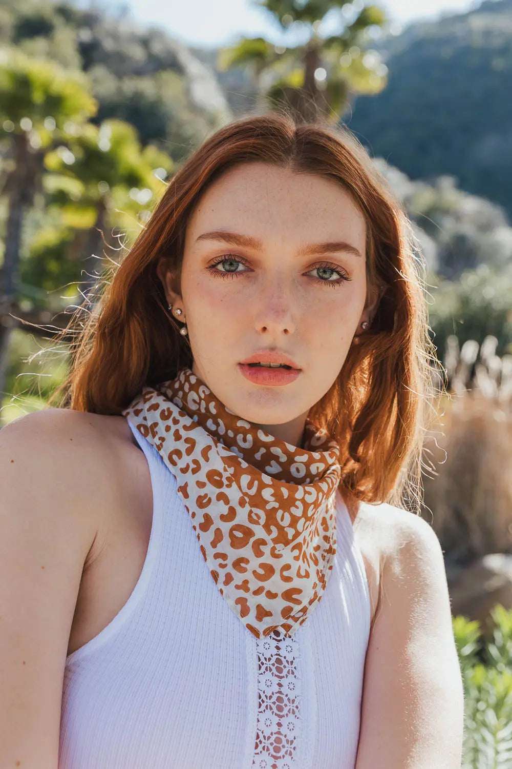 Wild Animal Print Bandana