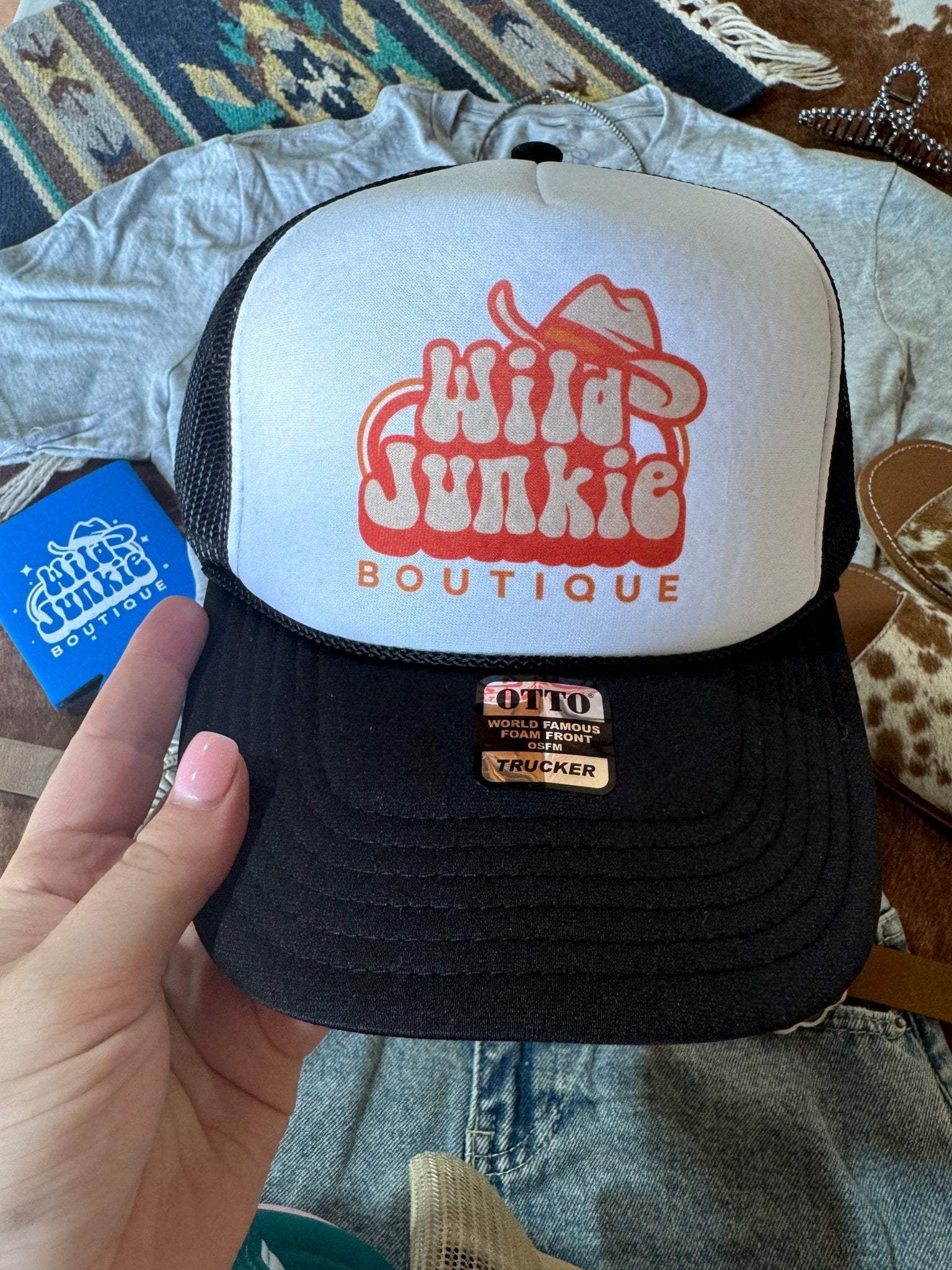 Wild Junkie Logo Trucker Hat - Wild Junkie - Flyclothing LLC