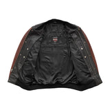 Willie Men's Motorcycle Leather Jacket - First Manufacturing Company - Flyclothing LLC