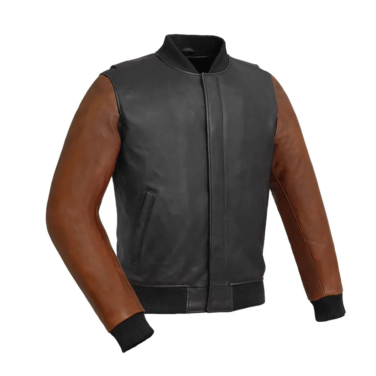 Willie Men's Motorcycle Leather Jacket - First Manufacturing Company - Flyclothing LLC