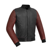 Willie Men's Motorcycle Leather Jacket - First Manufacturing Company - Flyclothing LLC