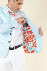 The Party Paddock | Derby Roses Seersucker Suit - Shinesty - Flyclothing LLC