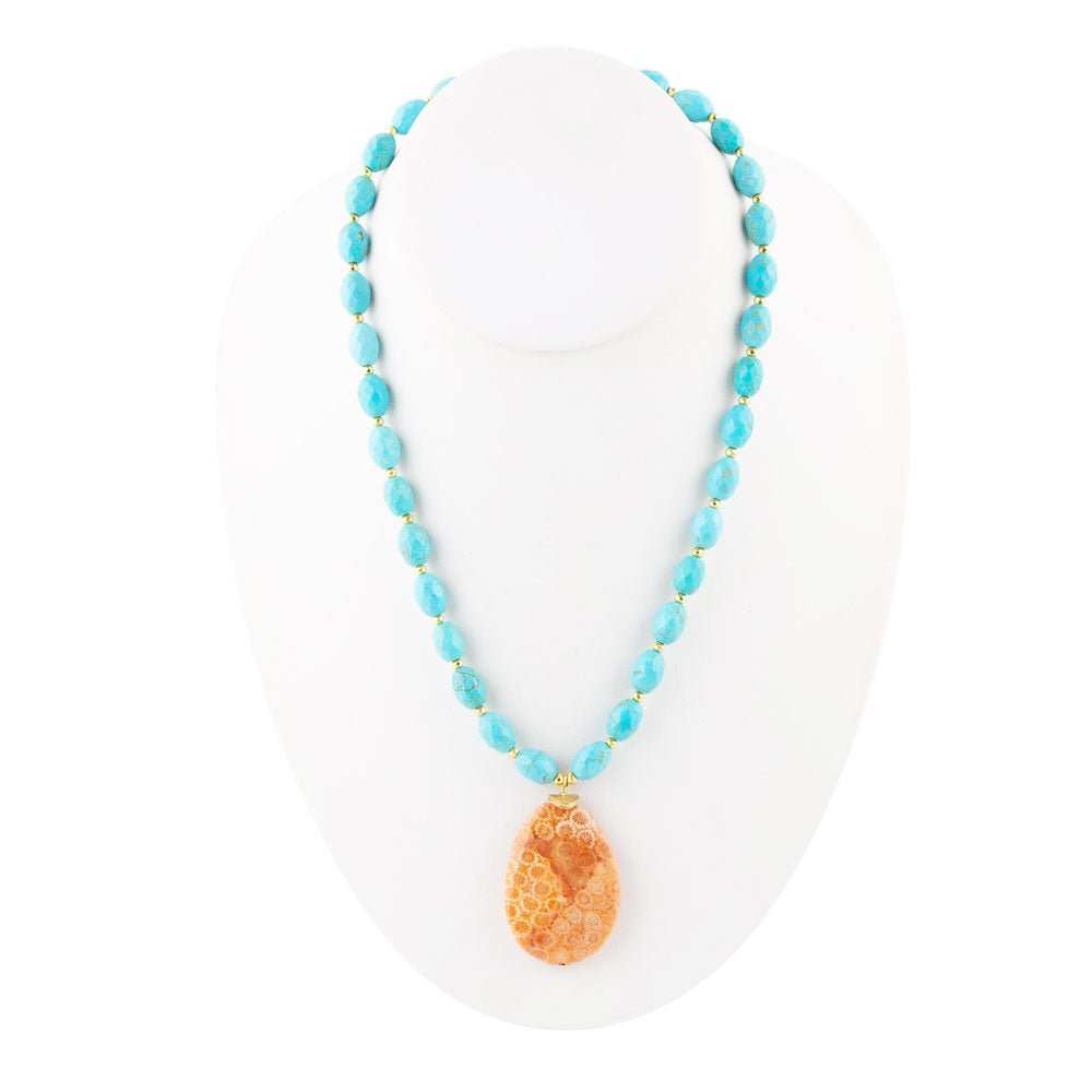 Windswept Pendant Necklace - Barse Jewelry - Flyclothing LLC