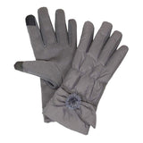 Winter Ribbon Shirring Smart Touch Gloves - Madeline Love - Flyclothing LLC