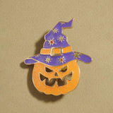 Witch Hat Halloween Wicked Pumpkin Pin Brooch - Madeline Love - Flyclothing LLC