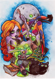 Black Market Art Company Witchy Woo Print