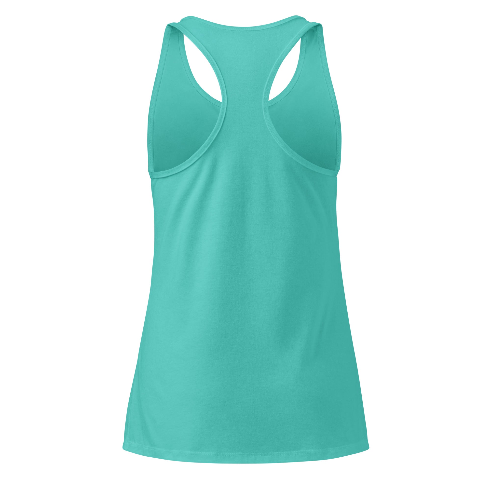 Honey Hole Fish Women’s Fitted Racerback Tank Top
