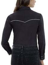 Women's Ely Walker Long Sleeve Western Snap Shirt with Contrast Piping