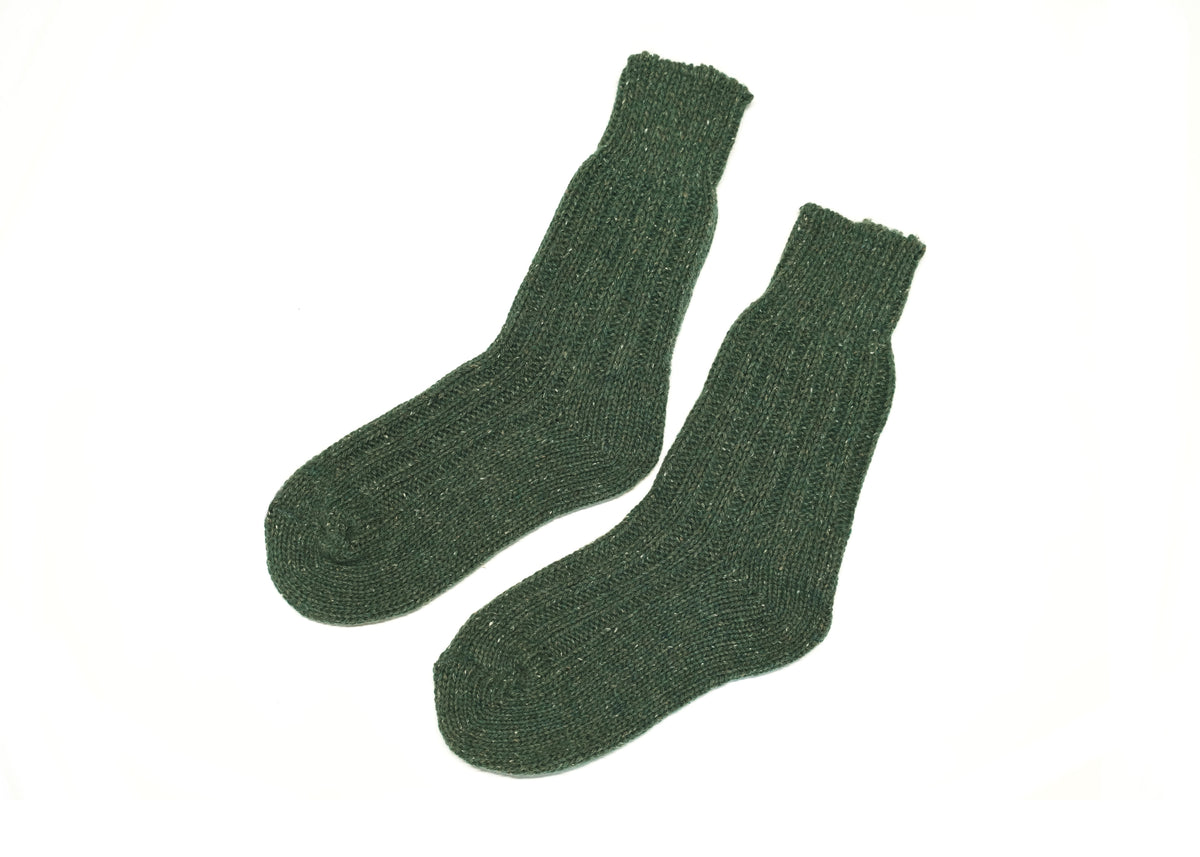 tittimitti® Women’s 55% Wool, 20% Silk & 25% Nylon Winter Crew Socks 1 Pair – Made in Italy